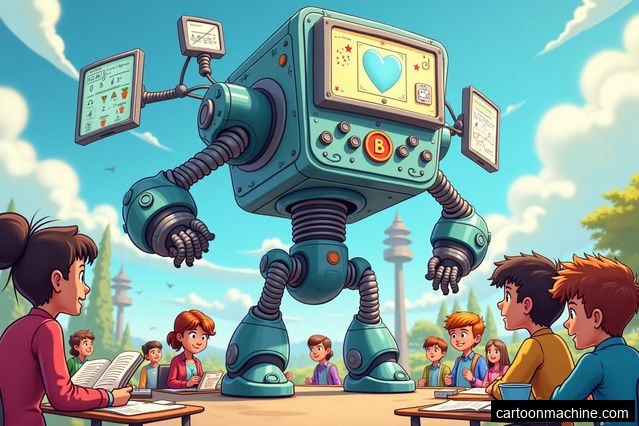 Personalizing Education through Custom Cartoon Content Creation