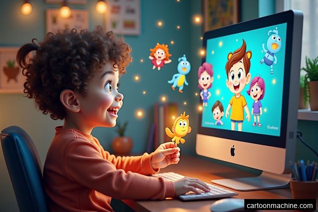 Personalizing Education through Custom Cartoon Content Creation